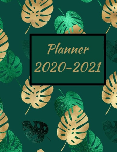 Academic Planner 2020-2021: Simply Monthly Planner for students