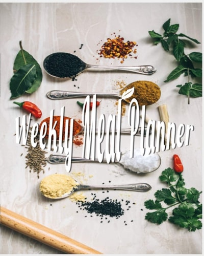 Weekly Meal Planner: 52 weeks of Food Planner & Grocery list Menu Food Planners shopping list Prep Book Eat Records Journal Diary Notebook Daily Food Log Book