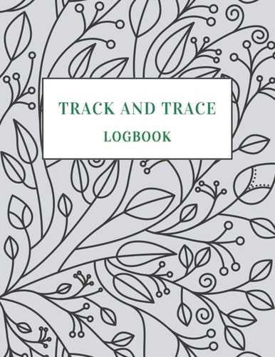 Track and Trace logbook: Large Visitor Log Book | Sign In And Out for Business | track trace log book visitor log | register and organizer logbook for ... B&b, Guest Houses,school, Meetings and more