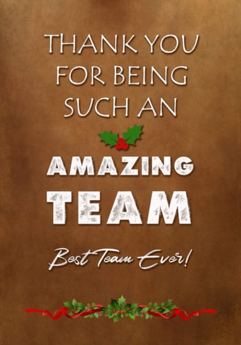 Thank You for Being Such an Amazing Team - Best Team Ever!: Appreciation Gifts for Employees - Team Members - Staff - Coworkers | Lined Notebook - Journal