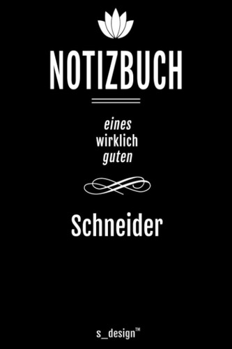 Notizbuch für Schneider / Mode-Schneider: Originelle Geschenk-Idee [120 Seiten kariertes blanko Papier] (German Edition)