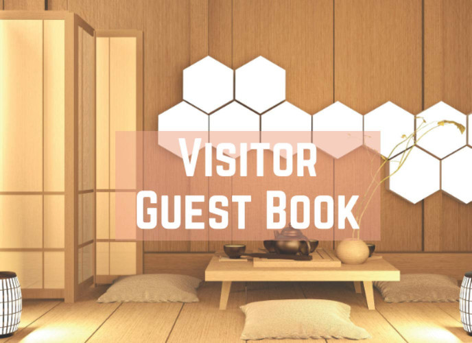 Japanese Visitor Guestbook