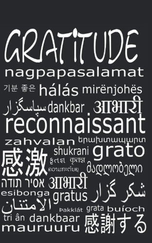 Gratitude: Ruled Notebook