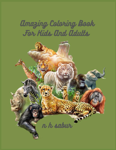 Amazing Coloring Book Kids and Adults