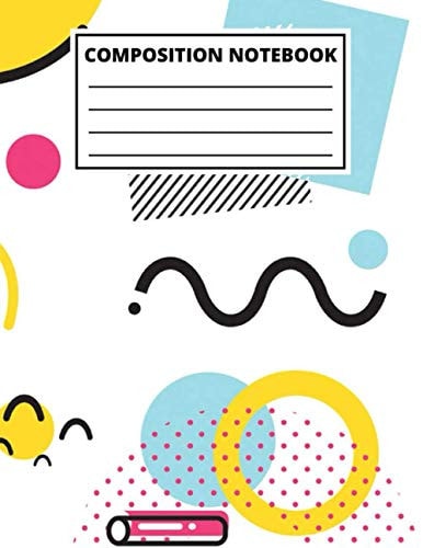 Composition Notebook Primary Writing and Drawing Notebook for Children, a Journal for Tracking School Tasks for Kids