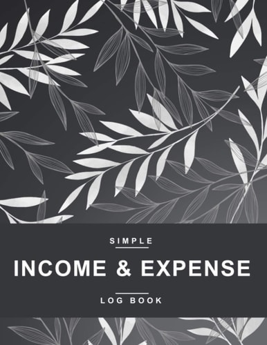 Income and Expense Log Book: Simple Income and Expense Tracker Book for Small Business - 110 Pages