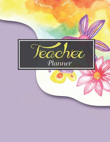 Teacher Planner: teacher planner with inspirational, Celebrate Learning Academic Teacher Planner-Lesson Planner and Record Organizer for Classroom or Homeschool | 8.5" x 11"