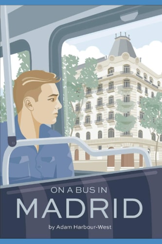 On a bus in Madrid