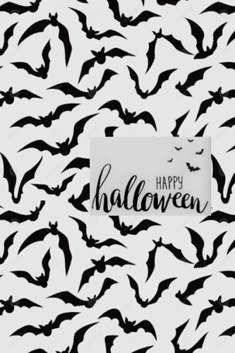 Happy Halloween: Happy Halloween Bat Notebook: Bat Halloween exito BENLY edition books for kids,adults, .. great gift Idea, 6x9 inches lined notebook/journal/Diary to write in, 100 ruled