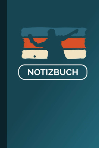Notizbuch: Tischtennisschläger Tischtennis Tischtennisball 120 Seiten I Weißes Papier I A5 Format [Liniert] (German Edition)