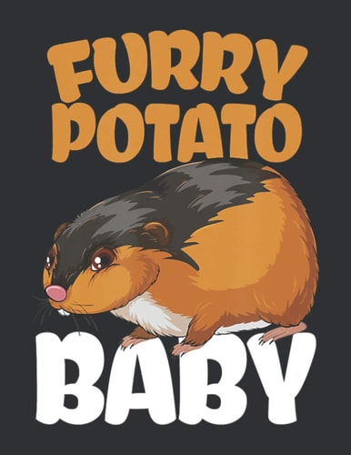 Furry Potato Baby (Sketch Book Notebook): Guinea Pig Breeds, Are Guinea Pigs Good Pets