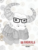 Adult Coloring Book Volume 2 - 100 Animals