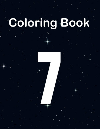 Coloring Book: Tab 7 90 Coloring White Pages for Kids