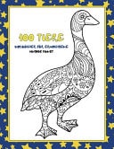 Malbücher für Erwachsene - Vintage Kunst - 100 Tiere