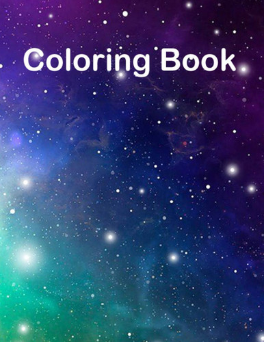 Coloring Book: 90 Coloring White Pages for Kids
