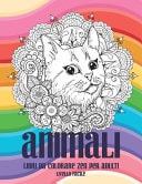 Libri Da Colorare Zen per Adulti - Livello Facile - Animali
