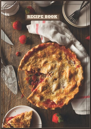 recipe book: recipe book matte cover to complete/dimensions8,27x11,69 inches, 120pages cook book and prepare recipes