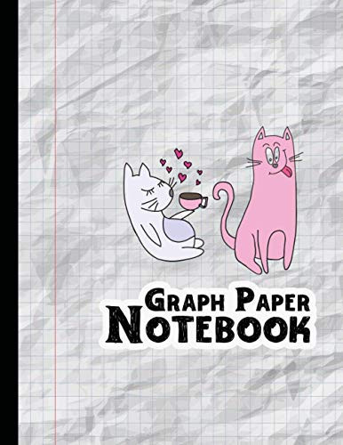 Graph Paper Notebook: 4x4 Quad Ruled Squared Graphing Paper Blank Quad Ruled Large (8.5” X 11”) * Softback (Composition Books) For Math And Science Students