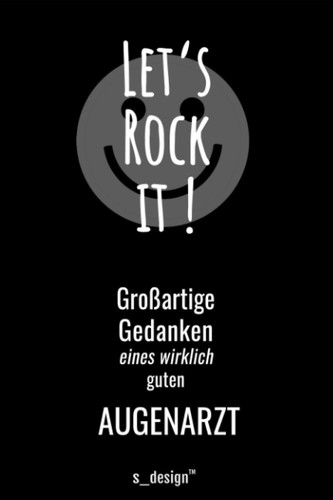 Notizbuch für Augenärzte / Augenarzt / Augenärztin: Originelle Geschenk-Idee (120 Seiten kariertes blanko Papier) (German Edition)