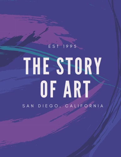 The story of art: notebook lined Journal for adults hard cover large 8.5*11 Ruled 120 page pink and white lover