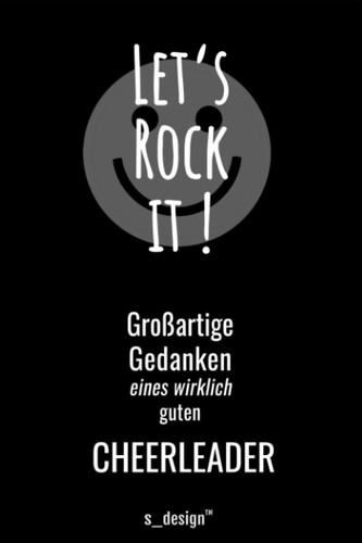 Notizbuch für Cheerleader: Originelle Geschenk-Idee (120 Seiten kariertes blanko Papier) (German Edition)