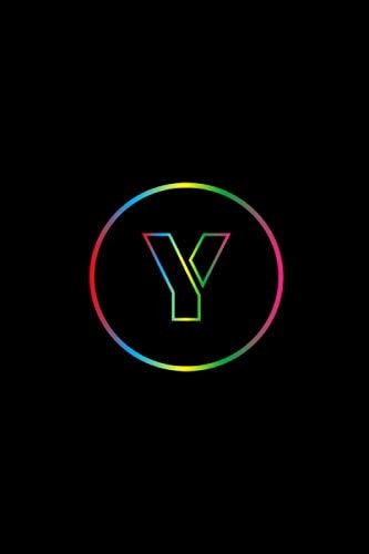 Y: Letter Y colorful design and fantastic color