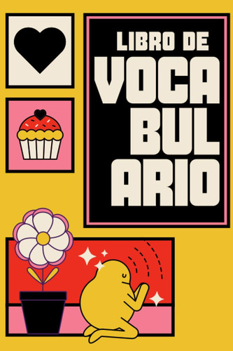 Libro de Vocabulario lingüístico para Completar: Anote más de 2300 palabras en las páginas dobles rayadas en blanco, Regalo ideal para el aprendizaje de idiomas (Spanish Edition)
