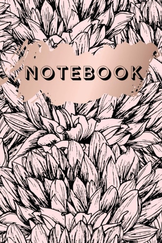 Notebook: 6x9 Wide Ruled 120 pages Writing Journal, Diary, Notes, Workbook, Daybook, Sketch Book