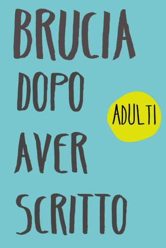 Brucia Dopo Aver Scritto: Quanto sei onesto con te stesso? Scrivi con fiducia e libertà poi fai sparire il quaderno! (Italian Edition)
