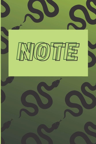 "NOTE" A beautiful lined notebook