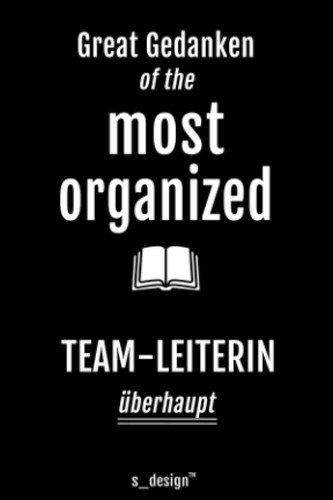 Notizbuch für Team-Leiter / Team-Leiterin: Originelle Geschenk-Idee [120 Seiten liniertes DIN A6 blanko Papier] (German Edition)