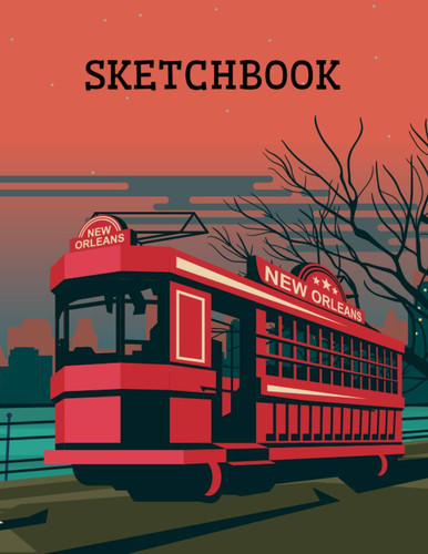 Sketchbook: Great Gift For Kids, Large Notebook for Drawing, Doodling or Sketching