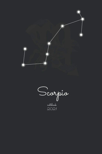 SCORPIO Zodiac Star Journal and Notebook Horoscope: 6x9 inches 120 Pages Lined