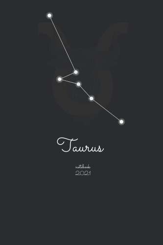 TAURUS Zodiac Star Journal and Notebook Horoscope: 6x9 inches 120 Pages Lined