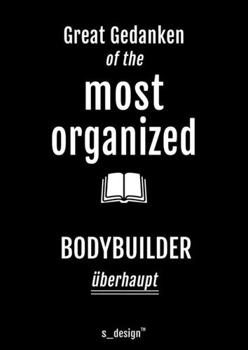 Notizbuch für Bodybuilder: Originelle Geschenk-Idee [120 Seiten liniertes DIN A4 blanko Papier] (German Edition)