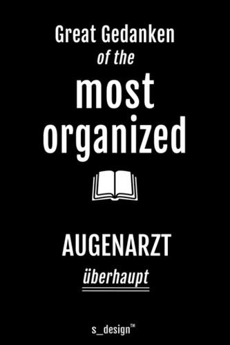 Notizbuch für Augenärzte / Augenarzt / Augenärztin: Originelle Geschenk-Idee [120 Seiten kariertes blanko Papier] (German Edition)