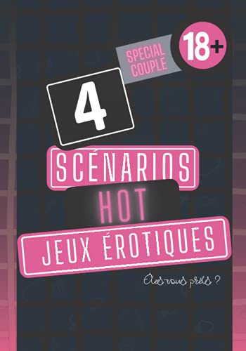 Scénarios HOT - Jeux érotiques Jeu de sexe original pour couple I Version HOT I Cadeau original Homme ou Femme I Erotisme adulte couple
