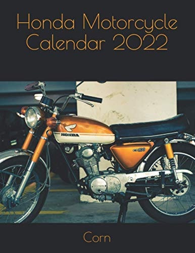 Honda Motorcycle Calendar 2022