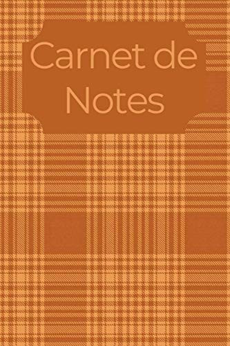Carnet de Notes: Carnet de Notes très sympa -carnet ligné pour y noter toutes vos activités (French Edition)