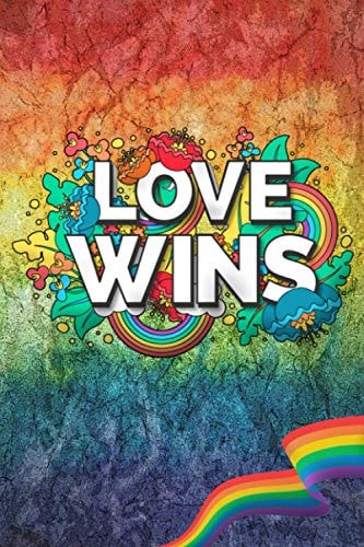 Love Wins: Vintage Gay Pride Notebook