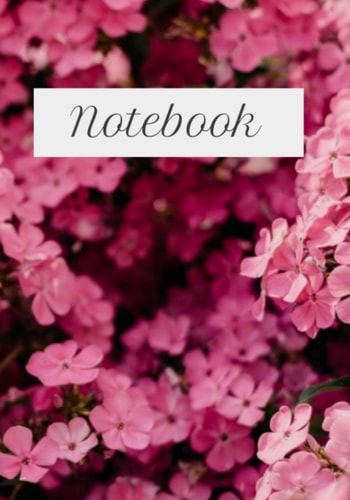 Flower Notebook 7x10 college ruled 50 pages Floral Journal: Notebook Writing Journal