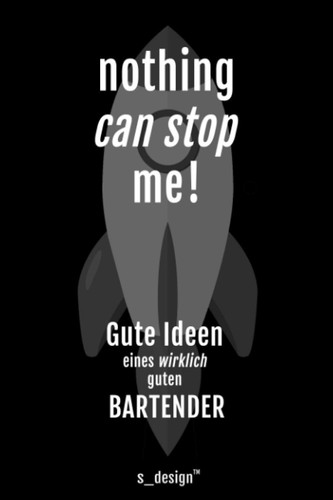 Notizbuch für Bartender: Originelle Geschenk-Idee [120 Seiten gepunktet Punkte-Raster blanko Papier] (German Edition)