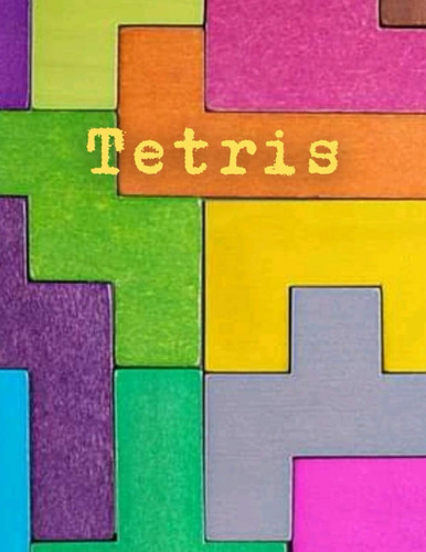 Tetris: Paper notebook tetris , notebook beautiful for boys , journal 8.5 x 11 (120 pages ) cover Matte