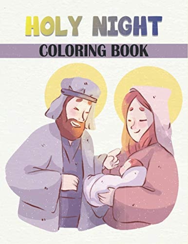 Holy Night Coloring Book 50 Unique Designs to Color