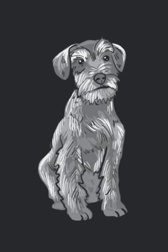 Schnauzer Dog: 6x9 Ruled Notebook, Journal, Daily Diary, Organizer, Planner