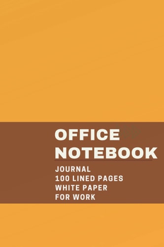 Office Notebook: Lined Journal
