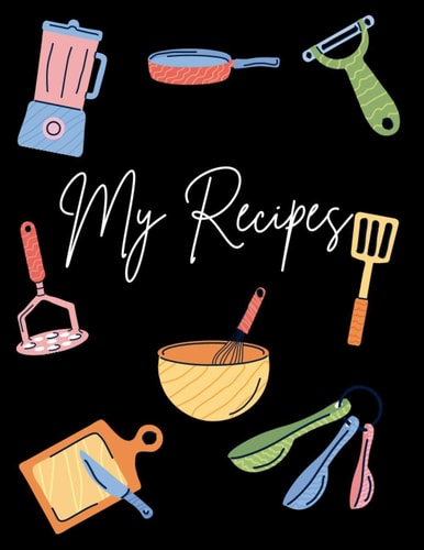 Recipe book to write in your own recipes: Cook book journals blank