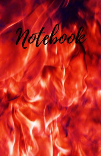 Notebook: 5.5'x8.5' 120 pages Bonfire cover