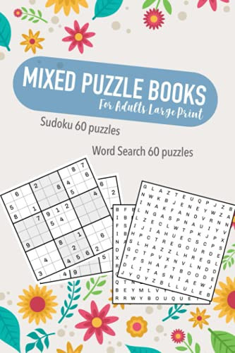 Mixed Puzzle Books for Adults Large Print Sudoku and Word Search Books for Adults  Wordsearch and Sudoku Books for Adults  Word Puzzle Books for Adults Mixed  Sudoku Mixed Puzzle Books for Adults  Mixed Puzzle Books for Adults 2021 (2)