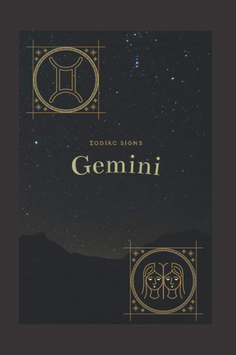 Gemini Notebook: Zodiac Sign Notebook, Journal, Diary, Gift